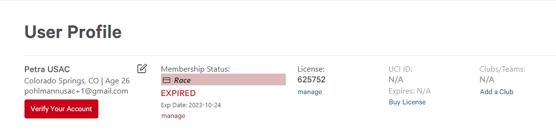 what-does-the-green-check-mark-mean-on-my-license-usa-cycling
